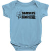damsels do it their Baby Bodysuit