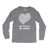 my boxer is my valentine Long Sleeve Shirts