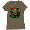 vintage raphael Ladies Fitted T-Shirt