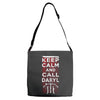 Keep Calm And Call Daryl Adjustable Strap Totes