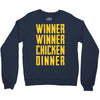 winner winner chicken dinner 2 Crewneck Sweatshirt