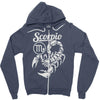 scorpio zodiac Zipper Hoodie