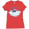 no bowling!!! Ladies Fitted T-Shirt