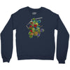 mega turtles Crewneck Sweatshirt