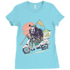 reaper's pizza Ladies Fitted T-Shirt