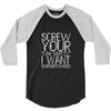 screw your lab safety i want superpowers 3/4 Sleeve Shirt