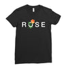 Rose Ladies Fitted T-Shirt
