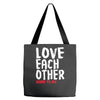 love each other Tote Bags