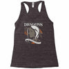 dragons are a girl's best frien Racerback Tank