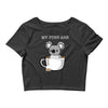 my puns are Crop Top