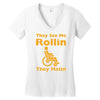they see me rollin Women's V-Neck T-Shirt