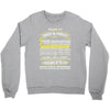 Legends Are Born In March Crewneck Sweatshirt
