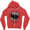 hand shake Zipper Hoodie