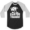 ted fuck you thunder 3/4 Sleeve Shirt