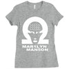 marilyn manson mechanical animals Ladies Fitted T-Shirt