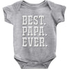 best papa ever Baby Onesie