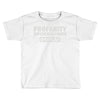 profanity spoken here Toddler T-shirt