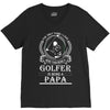 Golfer Papa V-Neck Tee