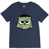 monster owls   frankenstein V-Neck Tee