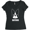 batdog Women's Triblend Scoop T-shirt