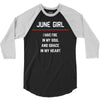 June Girl 3/4 Sleeve Shirt