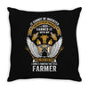I Own It Forever The Title Farmer Throw Pillow