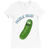 pickle rick Ladies Fitted T-Shirt