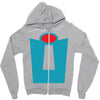 Vintage Mr. Incredible Zipper Hoodie