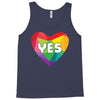 Yes Lgbt Heart Tank Top