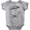 beach umbrella Baby Bodysuit