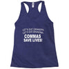 commassavenavy Racerback Tank