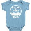 boats and hoes Baby Onesie