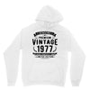 Genuine Premium Vintage 1977 Classic Perfectly Aged Limited Edition Unisex Hoodie