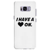 i have a heart on Samsung Galaxy S8 Plus