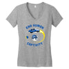 end human captivity Women's V-Neck T-Shirt