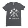 Go Camping Ladies Fitted T-Shirt