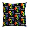 Love is Love Heart Throw Pillow
