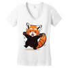 red fox Women's V-Neck T-Shirt
