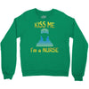 kiss a nurse Crewneck Sweatshirt