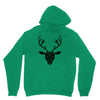 poly deer black Unisex Hoodie