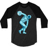 astronaut discus throwing 3/4 Sleeve Shirt