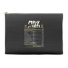May Girl Facts Gemini Accessory Pouches
