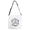 20 Dice Flowers Adjustable Strap Totes