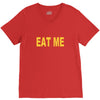 eat me pizza ringer V-Neck Tee