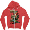 piranha party Zipper Hoodie