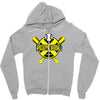apocalypse baseball Zipper Hoodie