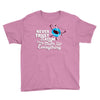 never trust an atom, they make up everything Youth Tee