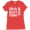 nick kurt dale Ladies Fitted T-Shirt
