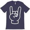 rock and roll throwing horns T-Shirt