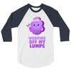 working off my lumps 3/4 Sleeve Shirt